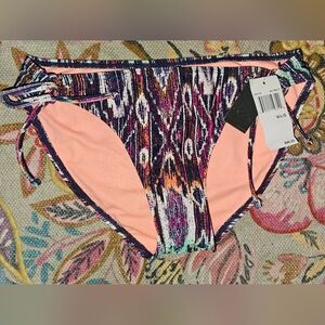 NWT Ninety Six Degrees Multi-Pattern Bikini Bottoms Sz Large 26" Waist